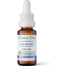 Flowy Oils Flowy Aura Arttırıcı  Doğal Özel Bakım Yağı %100 Saf Karışım Aura Enhancer Mixed Oil 10 ml