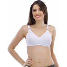 Liza 539 Pamuk Kumaşlı Düz Desenli Toparlayıcı Sütyen Balensiz Konforlu Tasarım