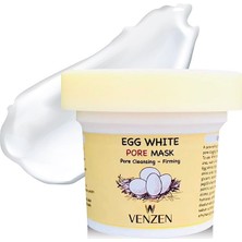 Venzen Egg White Pore Gözenek Temizleyici ve Sıkılaştırıcı Maske 125G