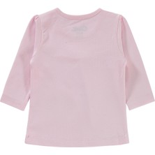 Kujju Civil Baby Kız Bebek Penye Sweatshirt 6-18 Ay Pembe