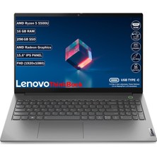 Lenovo Thinkbook 15 G3 Acl Amd Ryzen 5 5500U 16 GB 256 GB SSD 15,6" FHD Freedos Taşınabilir Bilgisayar 21A4017DTX