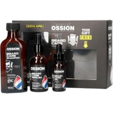 Morfose Ossion 3 Parça Sakal Bakım Seti Kuru Ciltler İçin Etkili Bakım Özellikleri