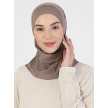 Ecardin Hijab Spor Bone - Koyu Vizon - Ecardin