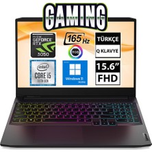 Lenovo Ideapad Gaming 3 82K101ELTX İntel Core i5-11320H 8GB 512SSD RTX3050 15.6" Fullhd Windows 11 Home Taşınabilir Bilgisayar