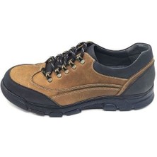 King Shoes Tardelli Büyük Numara Trekking Ayakkabı TRD4349 Oliv