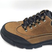 King Shoes Tardelli Büyük Numara Trekking Ayakkabı TRD4349 Oliv