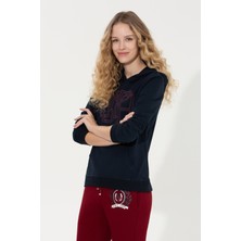 U.S. Polo Assn. Kadın Lacivert Sweatshirt 50256291-VR033