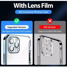 iPhone 13 Pro Max Kılıf Magsafe Şarj Özellikli Kamera ve Lens Korumalı Esnek Silikon Dempre Case