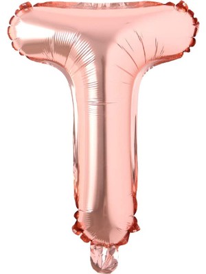 Patladı Gitti Folyo Harf Balon Rose GOLD16 Inç 36 cm