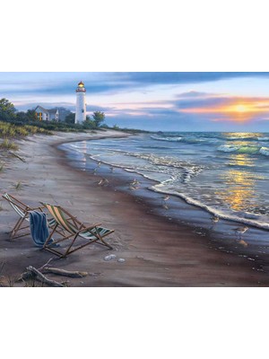 Hobi Tedarik Harika Günün Sonu Çerçeveli 70X90 Sayılarla Boyama Hobi Seti