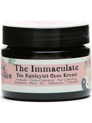 Gaia Remedies -The Immaculate Ton Eşitleyici Gece Kremi