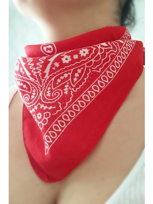 Şal Desenli Bandana
