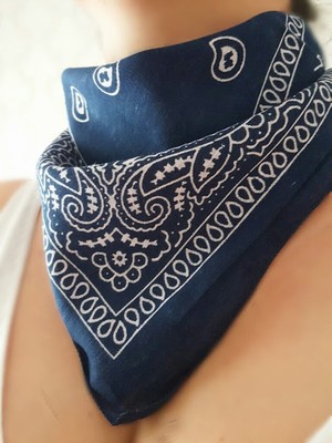 Şal Desenli Bandana
