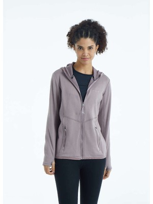 Blackspade Kadın Polar Sweatshirt 50942 - Mor