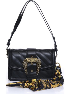 Versace J. Versace 74VA4BF1-ZS409-899 Siyah Kadın Omuz Çantası