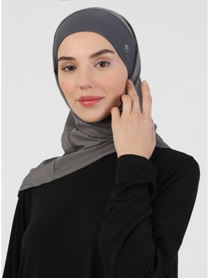 Ecardin Spor Şal - Koyu Gri - Ecardin