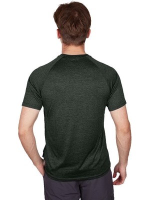 Alpinist Speedwick Move Erkek T-Shirt Koyu Yeşil Koyu Yeşil - M