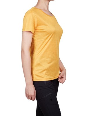 Alpinist Lumi Kadın T-Shirt Sarı Sarı - S