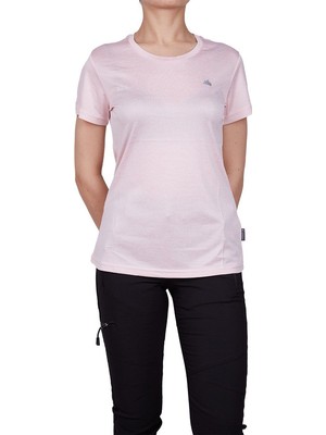 Alpinist Lumi Kadın T-Shirt Pembe Pembe - Xl