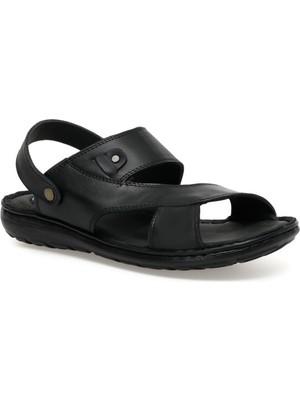 Salvano Omar 3fx Siyah Erkek Sandalet