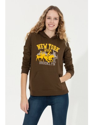 U.S. Polo Assn. Kadın Coconut Sweatshirt 50255837-VR153