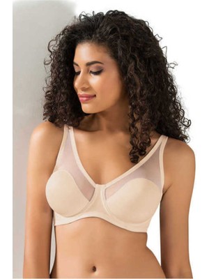 Le Jardin Linda Toparlayıcı Tül Detaylı Soft Cup Sütyen