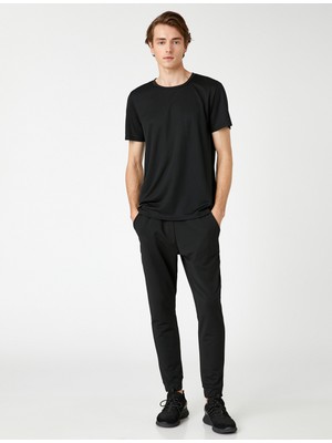 Koton Basic Eşofman Altı Beli Bağcıklı Cepli