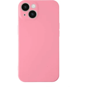 Case World Caseworld Apple iPhone 14 Plus Kapak Içi Kadife Kamera Korumalı Lansman Silikon Kılıf - Pembe