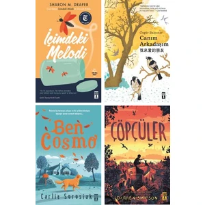Içimdeki Melodi + Canım Arkadaşım + Ben Cosmo + Çöpçüler 4 Kitap Set