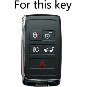 Land Rover Dıscovery 4 5 Evoque Freelander 2 Velar Jaguar E-Pace Silikon Anahtar Kılıf Range Rover Land Rover Dıscovery 4 5 Evoque Freelander 2 Velar Jaguar E-Pace Silikon Anahtar Kılıf