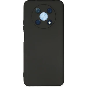 Bilişim Aksesuar Lansman Huawei Nova Y90 Kılıf Nano Içi Kadife  Silikon - Siyah