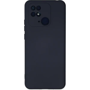 Bilişim Aksesuar Lansman Xiaomi Poco C40 Kılıf Nano Içi Kadife  Silikon - Lacivert