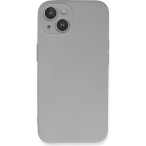 Bilişim Aksesuar Lansman iPhone 13 Mini Kılıf Nano Içi Kadife  Silikon - Açık Gri