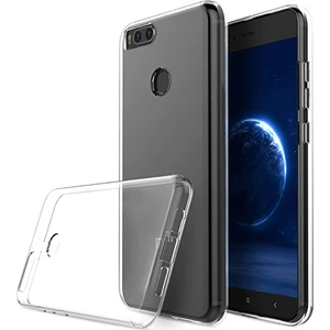 Huawei Y7 2018 Kılıf Soft Silikon Şeffaf Arka Kapak