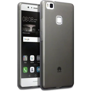 Huawei P9 Lite 2017 Kılıf Soft Silikon Şeffaf-Siyah Arka Kapak