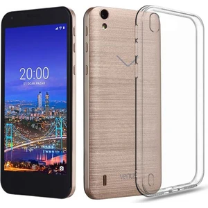 Vestel Venus 5530 Kılıf Soft Silikon Şeffaf Arka Kapak