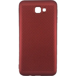 Fitcase Samsung Galaxy J5 Prime (G570) Kılıf Point Sert Arka Kapak Kırmızı