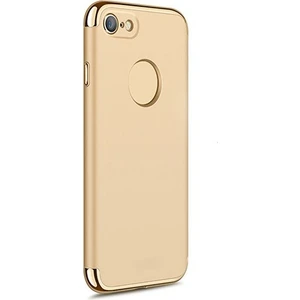 Fitcase iPhone 7 / 8 Kılıf Golden Frame Arka Kapak Gold