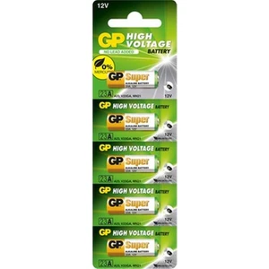 Gp 23A V23GA MN21 12V Alkalin Pil Kepenk Anahtar Pili Beşli Paket