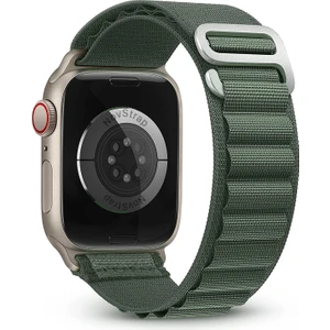 Novstrap Apple Watch Series 8 41MM Uyumlu Kordon Alpine Loop Tasarım Kordon Kayış