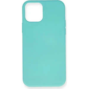 Happycase Lansman iPhone 12 Mini Kılıf Nano Içi Kadife  Silikon - Turkuaz