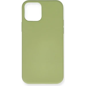 Happycase Lansman iPhone 12 Mini Kılıf Nano Içi Kadife  Silikon - Yeşil
