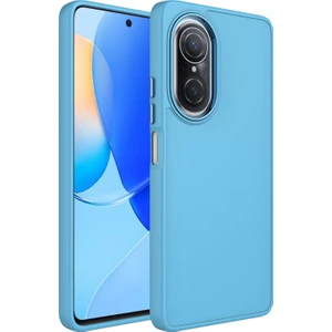 Kny Huawei Nova 9 Se Kılıf Metal Kamera Koruma Çerçeveli Mat Luna Silikon