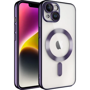 Kny Apple Iphone 14 Kılıf Kamera Korumalı Laser Magsafeli Demre Silikon