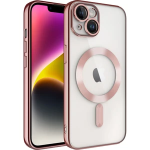 Apple Iphone 14 Kılıf Kamera Korumalı Laser Magsafeli Demre Silikon