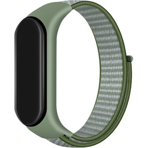 Mi Band 3/4/5/6 Uyumlu Kumaş Hasır Kordon