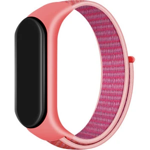 Mi Band 3/4/5/6 Uyumlu Kumaş Hasır Kordon