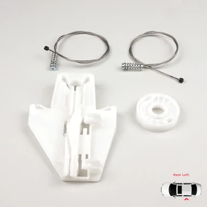 Seat Toledo MK2 1M2 1998-2004 Leon MK1 1M1 1999-2006 1M0839461A İçin Sol Arka Cam Kriko Tamir Seti