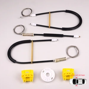 VW Golf MK4 Jetta Bora A4 1J 4/5 Kapı 1JM898461 1JM898462 İçin Ön Sol veya Sağ Cam Kriko Tamir Seti