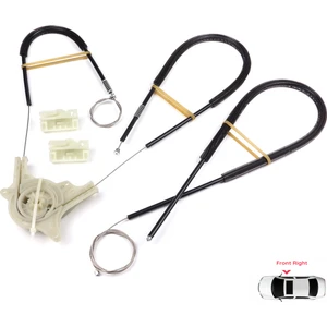 Mercedes Vito Viano Mixto MK2 W639 2003-2010 6397200146 İçin Ön Sağ Kapı Cam Kriko Tamir Seti